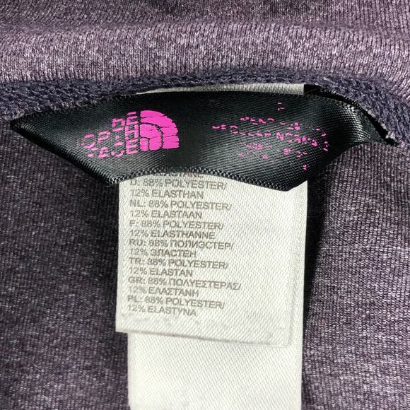 The North Face Womens Leggings Small Purple Heather Low Rise Capri Cropped - Picture 5 of 11